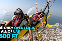 From The World’s Deepest Pool To Gyrocopter, Curly Tales ME Tries Out Unique Experiences In Dubai